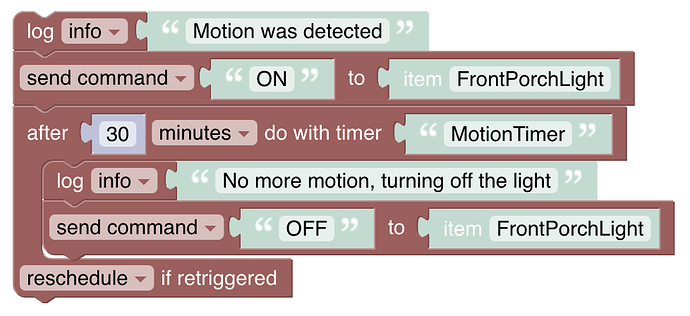 full blockly script